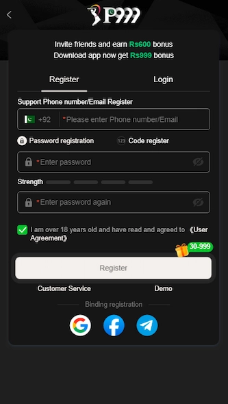 P999 Register